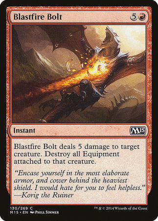 Blastfire Bolt [Magic 2015] | Arkham Games and Comics