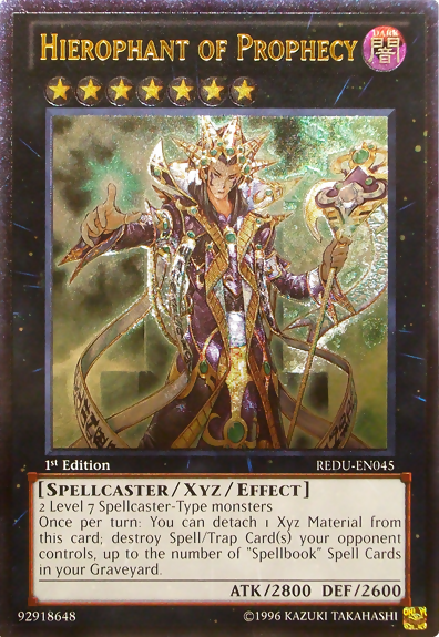 Hierophant of Prophecy [REDU-EN045] Ultimate Rare | Arkham Games and Comics