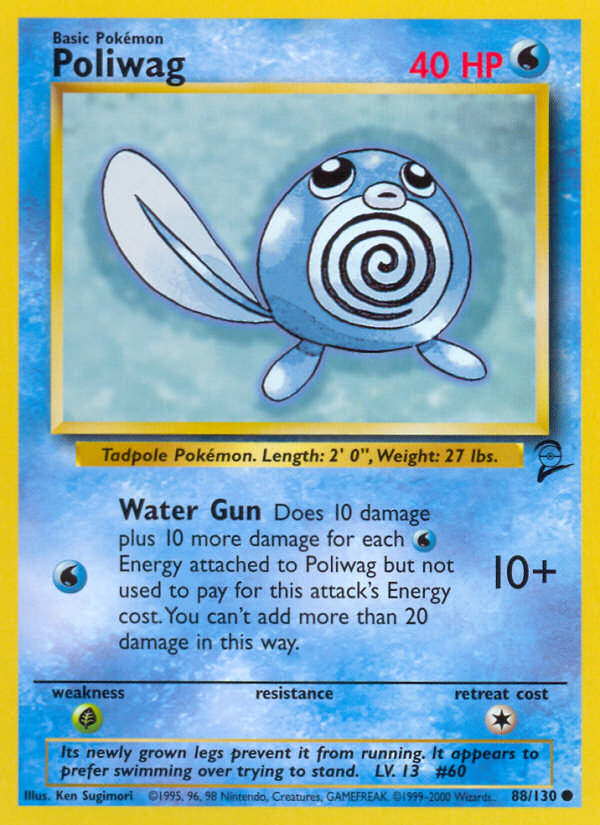 Poliwag (88/130) [Base Set 2] | Arkham Games and Comics