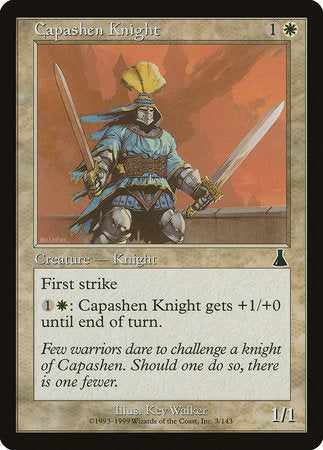Capashen Knight [Urza's Destiny] | Arkham Games and Comics