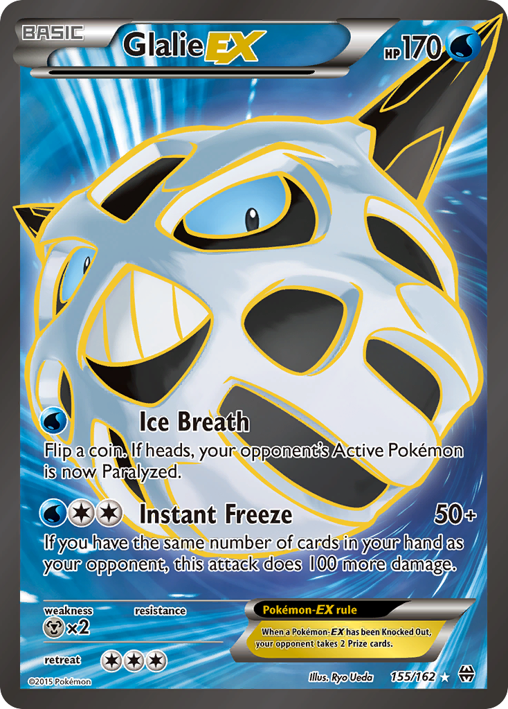 Glalie EX (155/162) [XY: BREAKthrough] | Arkham Games and Comics