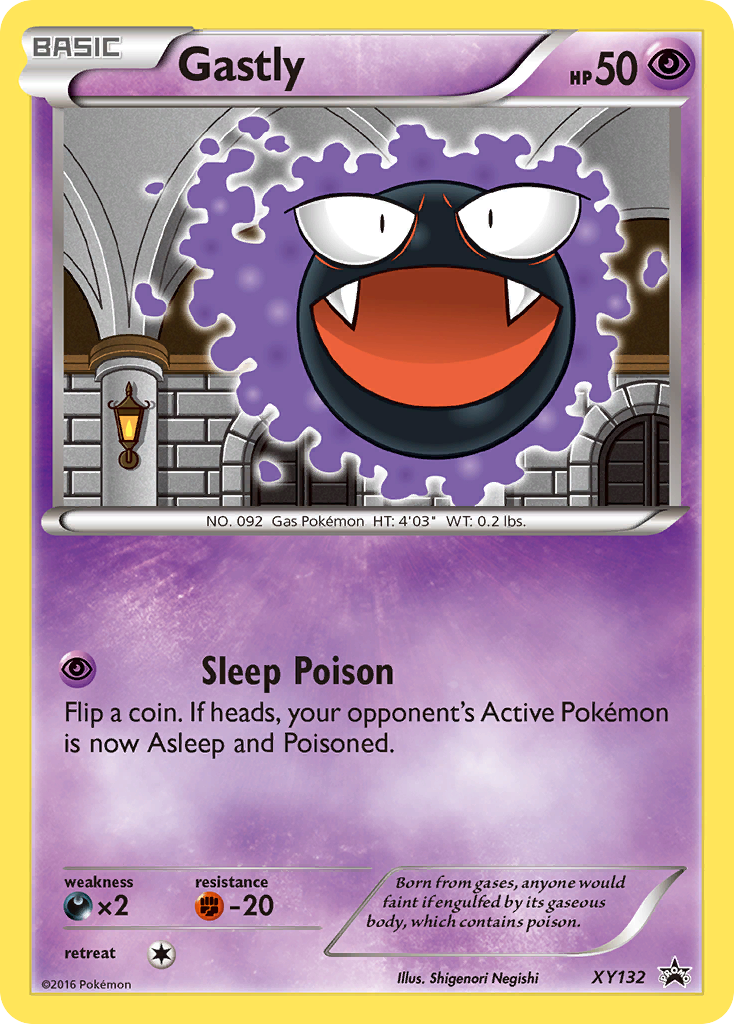 Gastly (XY132) [XY: Black Star Promos] | Arkham Games and Comics