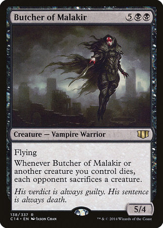 Butcher of Malakir [Commander 2014] | Arkham Games and Comics