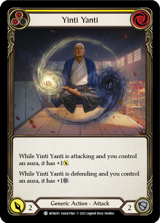 Yinti Yanti (Yellow) [MON291-RF] (Monarch)  1st Edition Rainbow Foil | Arkham Games and Comics