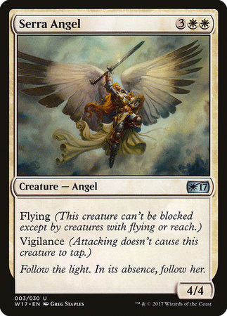 Serra Angel [Welcome Deck 2017] | Arkham Games and Comics