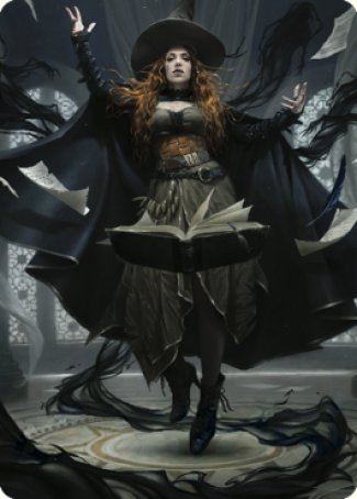 Tasha, the Witch Queen Art Card (41) [Commander Legends: Battle for Baldur's Gate Art Series] | Arkham Games and Comics