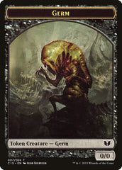 Germ // Zombie Double-Sided Token [Commander 2015 Tokens] | Arkham Games and Comics