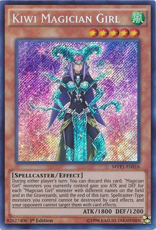 Kiwi Magician Girl [MVP1-ENS16] Secret Rare | Arkham Games and Comics