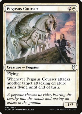 Pegasus Courser [Dominaria] | Arkham Games and Comics