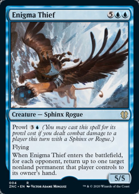 Enigma Thief [Commander: Zendikar Rising] | Arkham Games and Comics
