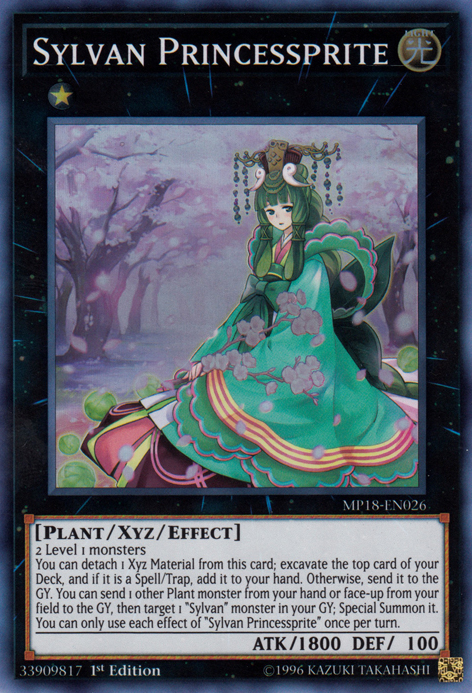 Sylvan Princessprite [MP18-EN026] Super Rare | Arkham Games and Comics