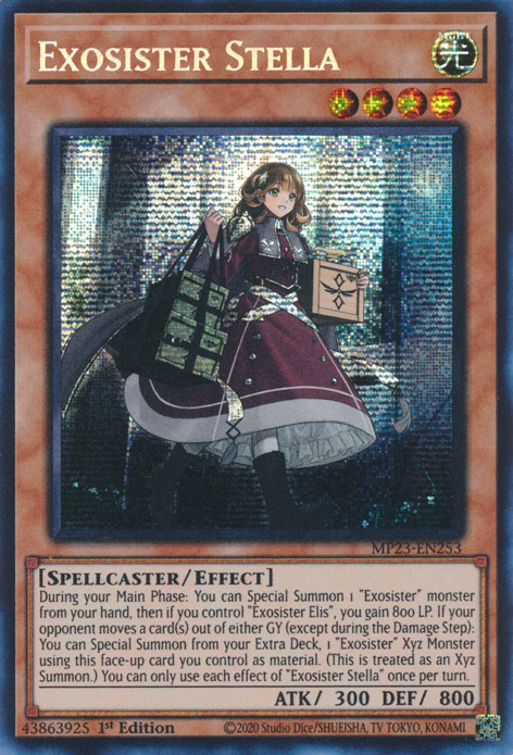 Exosister Stella [MP23-EN253] Prismatic Secret Rare | Arkham Games and Comics