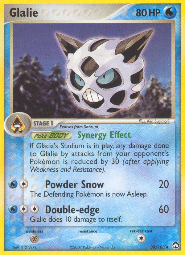 Glalie (30/108) [EX: Power Keepers] | Arkham Games and Comics