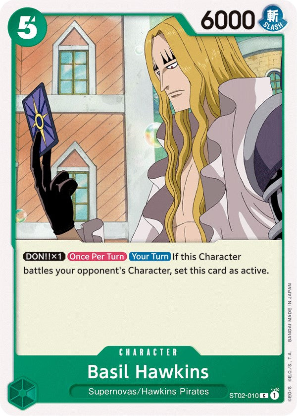 Basil Hawkins [Starter Deck: Worst Generation] | Arkham Games and Comics