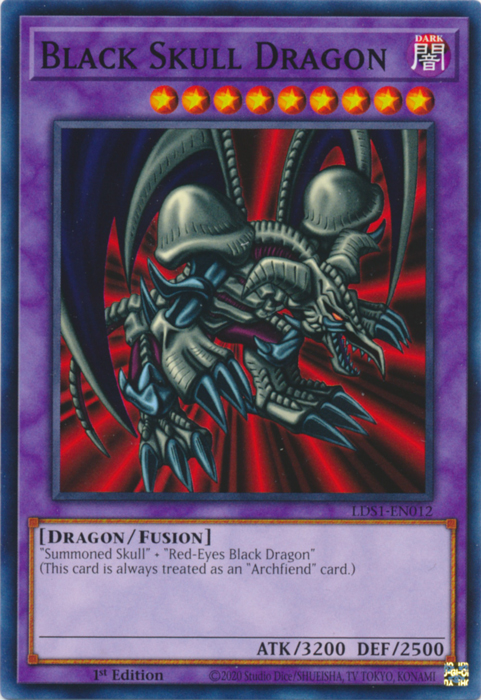 Black Skull Dragon [LDS1-EN012] Common | Arkham Games and Comics