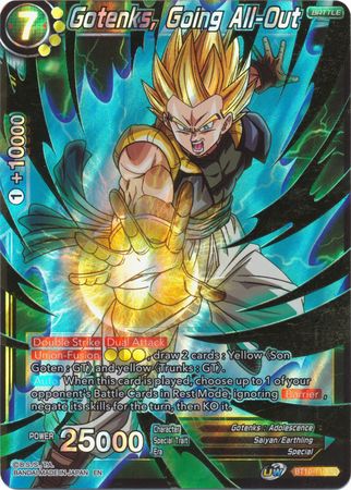 Gotenks, Going All-Out (BT10-110) [Rise of the Unison Warrior 2nd Edition] | Arkham Games and Comics