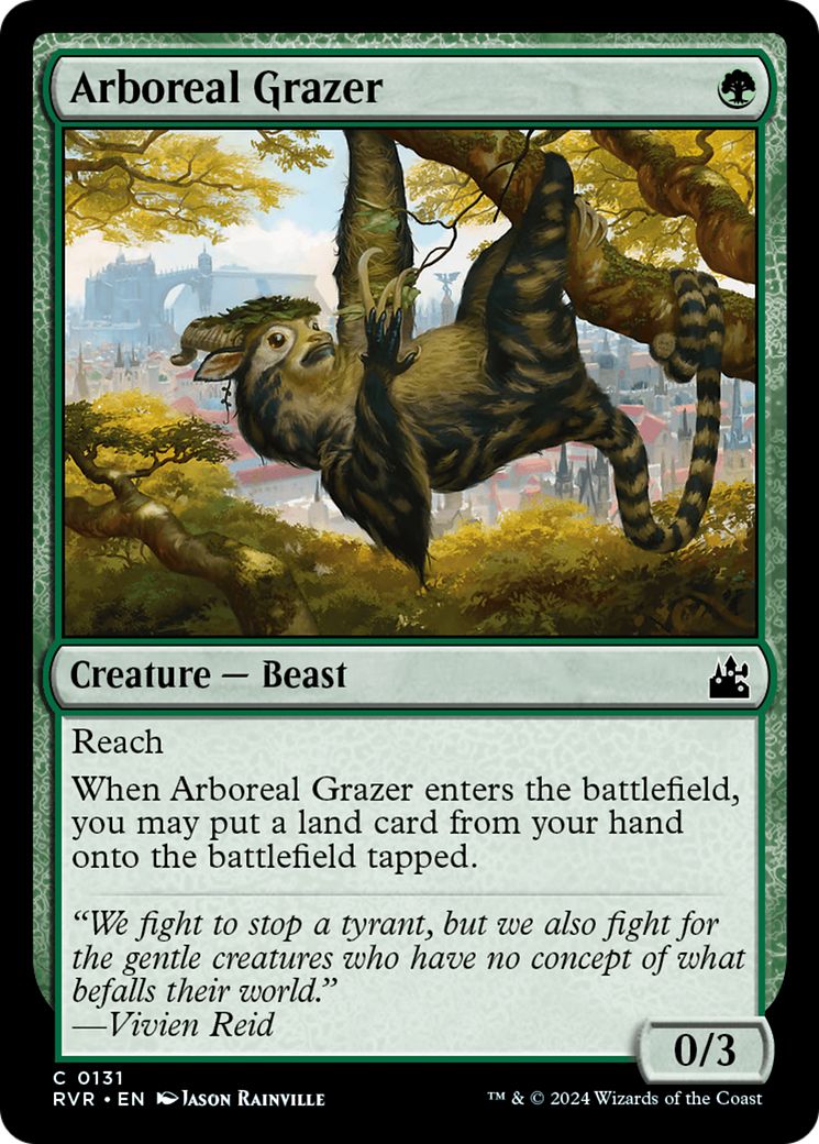 Arboreal Grazer [Ravnica Remastered] | Arkham Games and Comics