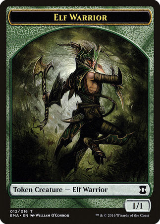 Elf Warrior Token [Eternal Masters Tokens] | Arkham Games and Comics