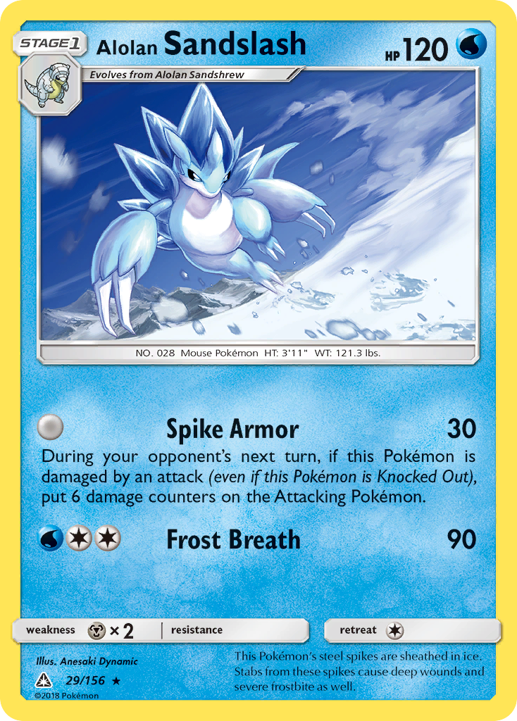 Alolan Sandslash (29/156) [Sun & Moon: Ultra Prism] | Arkham Games and Comics