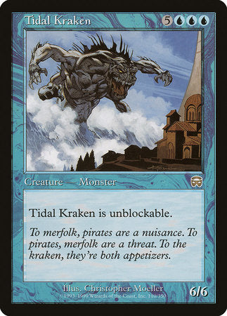 Tidal Kraken [Mercadian Masques] | Arkham Games and Comics