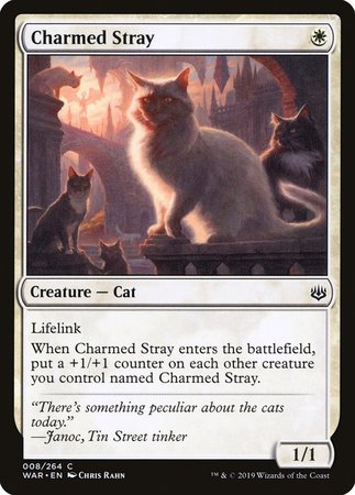 Charmed Stray [War of the Spark] | Arkham Games and Comics