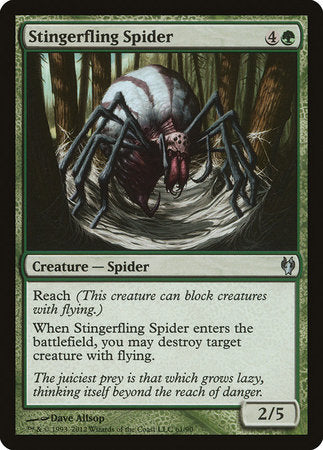 Stingerfling Spider [Duel Decks: Izzet vs. Golgari] | Arkham Games and Comics