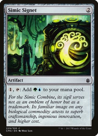 Simic Signet [Commander Anthology] | Arkham Games and Comics