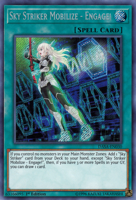 Sky Striker Mobilize - Engage! [DASA-EN030] Secret Rare | Arkham Games and Comics