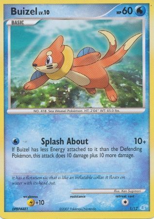Buizel (1/12) [Diamond & Pearl: Trainer Kit - Manaphy] | Arkham Games and Comics