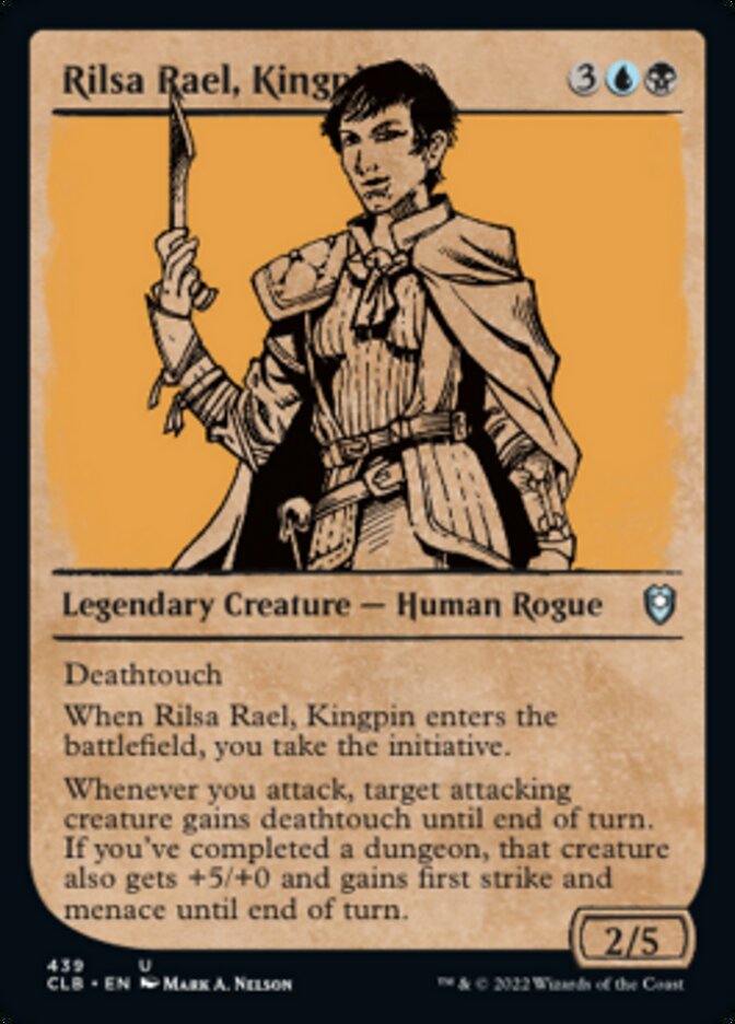 Rilsa Rael, Kingpin (Showcase) [Commander Legends: Battle for Baldur's Gate] | Arkham Games and Comics