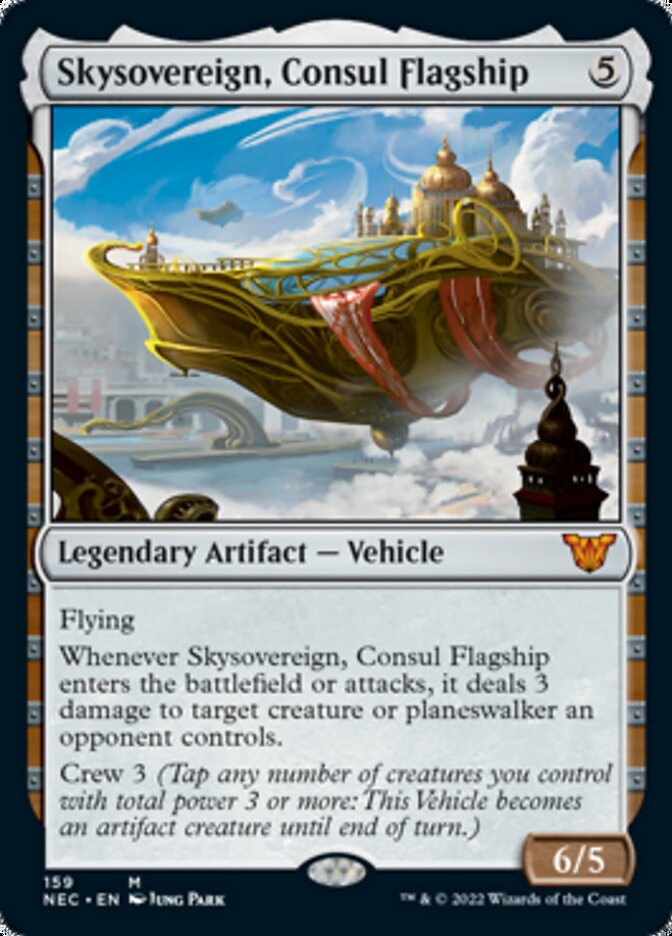 Skysovereign, Consul Flagship [Kamigawa: Neon Dynasty Commander] | Arkham Games and Comics