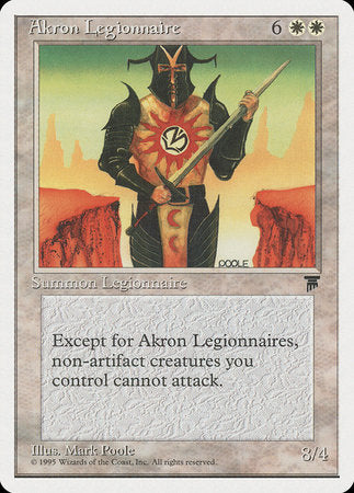 Akron Legionnaire [Chronicles] | Arkham Games and Comics