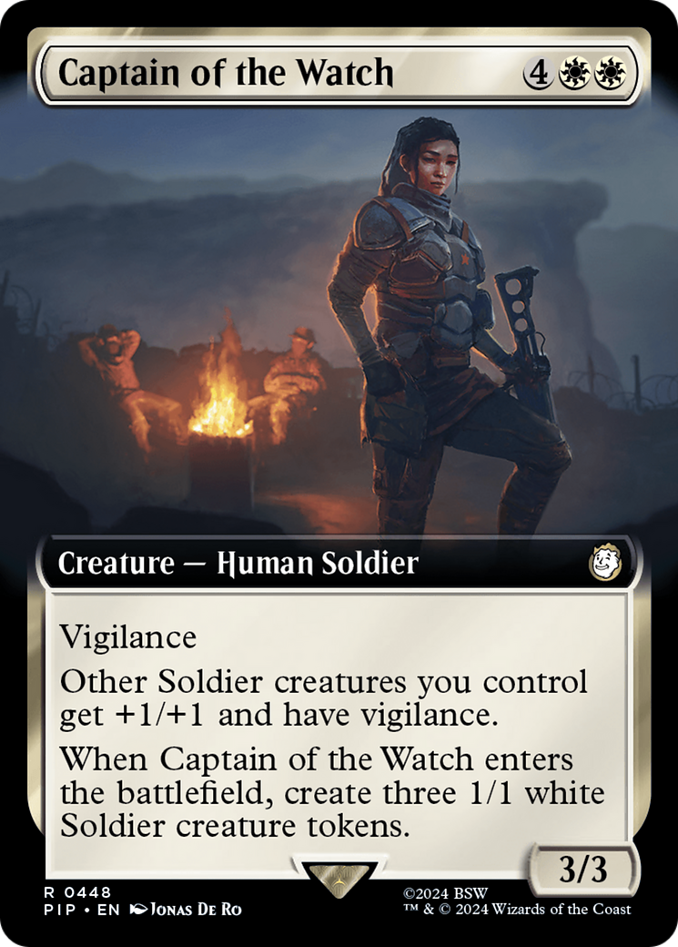 Captain of the Watch (Extended Art) [Fallout] | Arkham Games and Comics