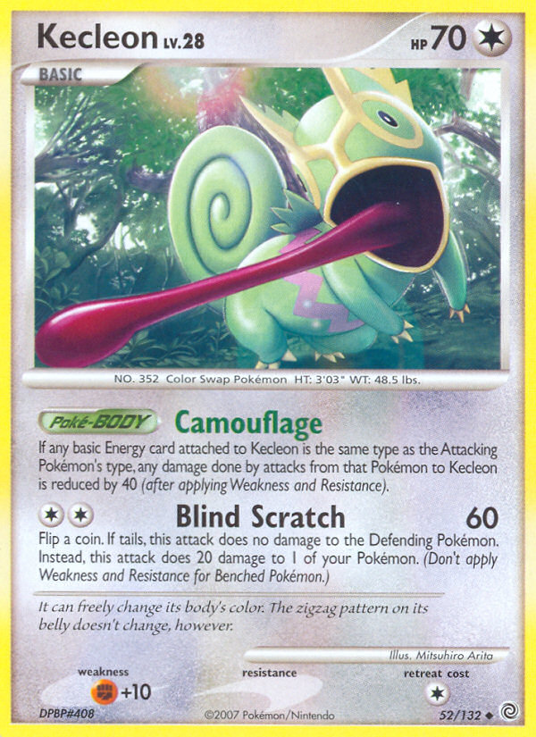 Kecleon (52/132) [Diamond & Pearl: Secret Wonders] | Arkham Games and Comics