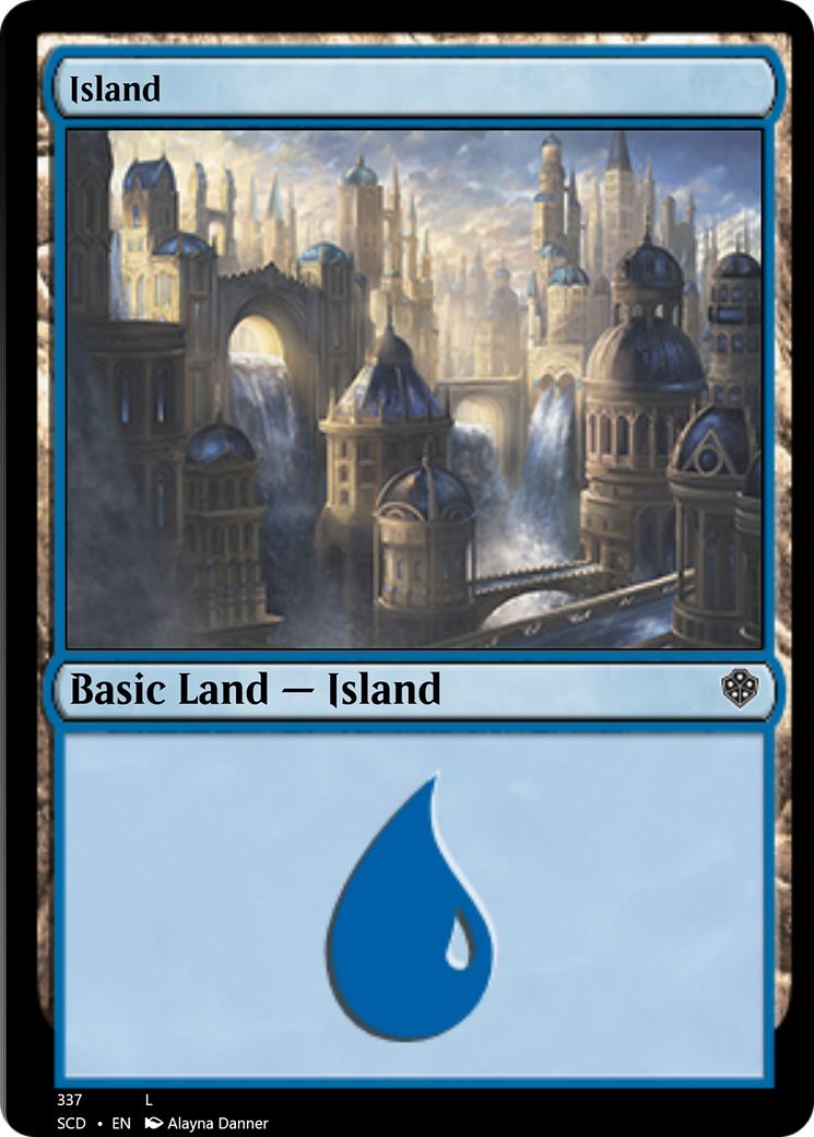 Island [Starter Commander Decks] | Arkham Games and Comics