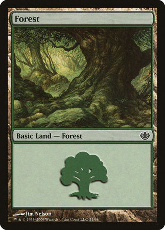 Forest (31) [Duel Decks: Garruk vs. Liliana] | Arkham Games and Comics