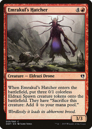 Emrakul's Hatcher [Duel Decks: Zendikar vs. Eldrazi] | Arkham Games and Comics