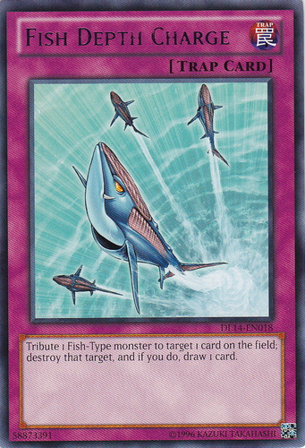 Fish Depth Charge (Blue) [DL14-EN018] Rare | Arkham Games and Comics