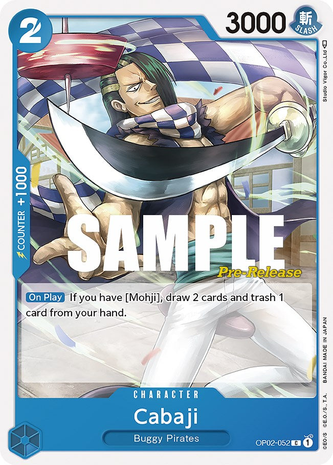 Cabaji [Paramount War Pre-Release Cards] | Arkham Games and Comics