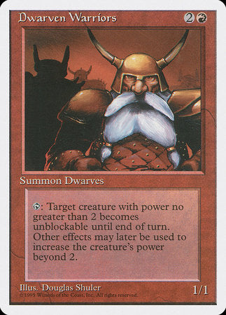 Dwarven Warriors [Fourth Edition] | Arkham Games and Comics
