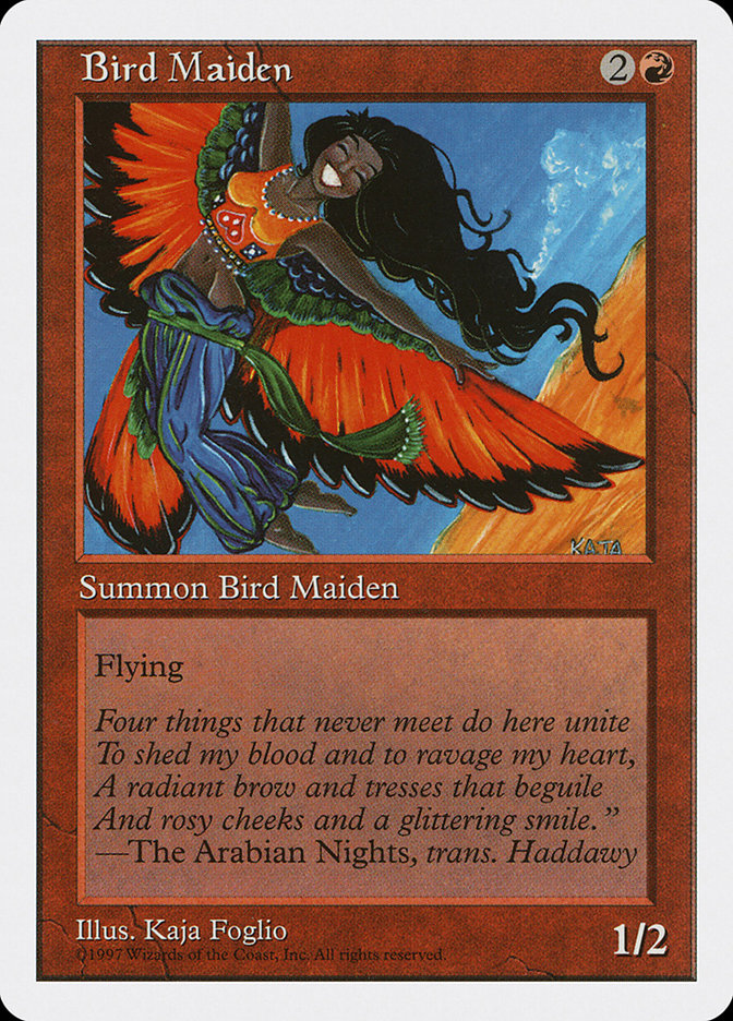Bird Maiden [Fifth Edition] | Arkham Games and Comics