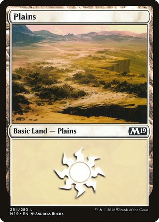 Plains (264) [Core Set 2019] | Arkham Games and Comics