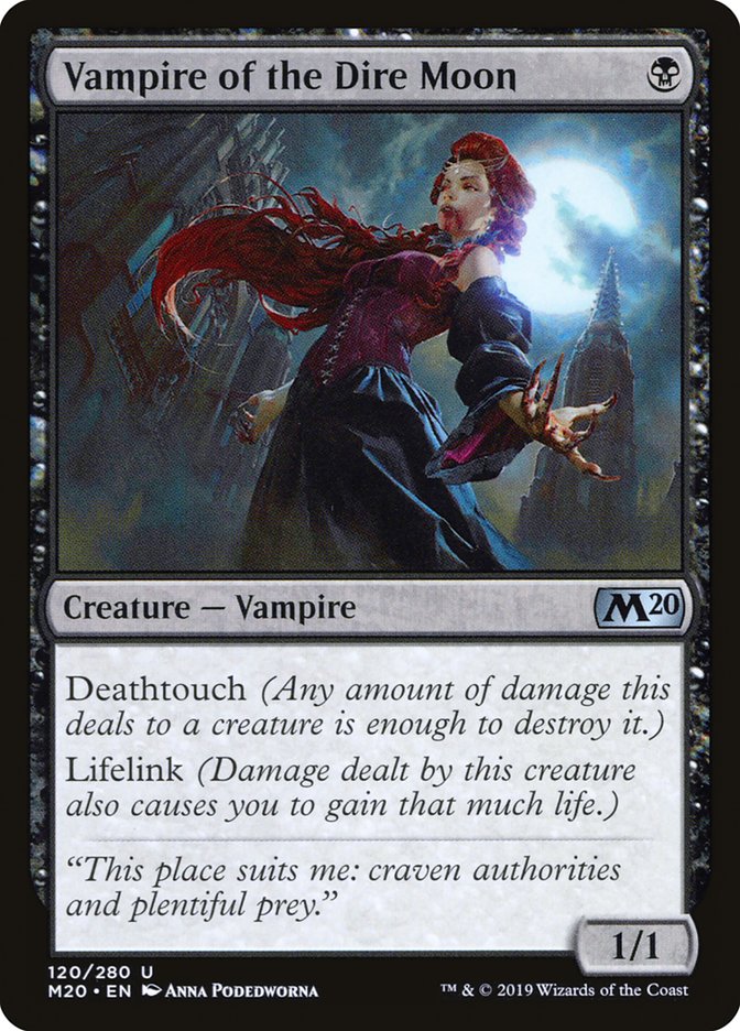 Vampire of the Dire Moon [Core Set 2020] | Arkham Games and Comics