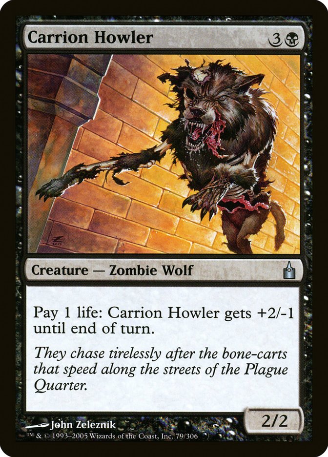 Carrion Howler [Ravnica: City of Guilds] | Arkham Games and Comics