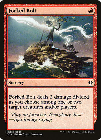 Forked Bolt [Duel Decks: Zendikar vs. Eldrazi] | Arkham Games and Comics