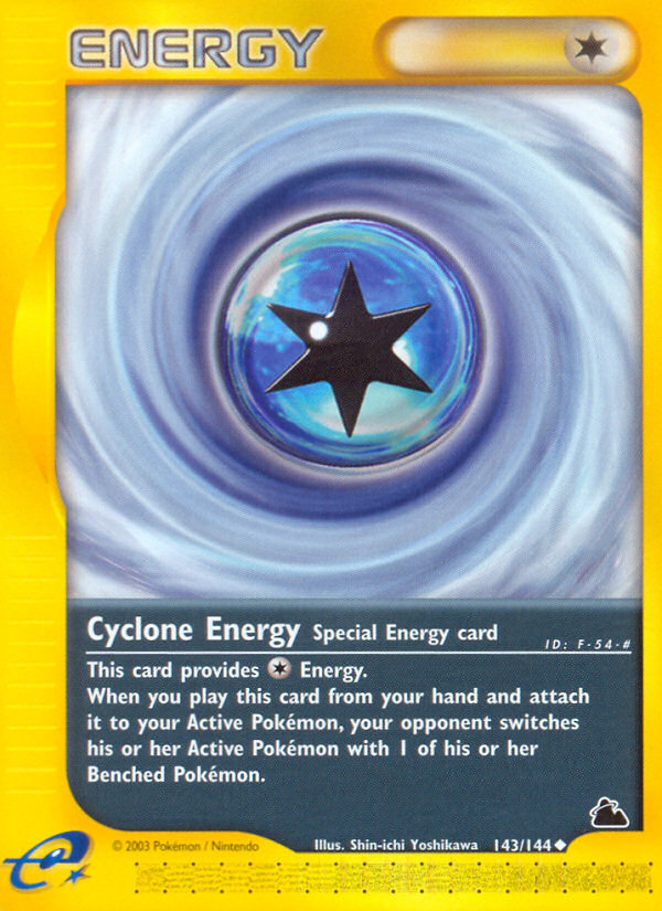 Cyclone Energy (143/144) [Skyridge] | Arkham Games and Comics