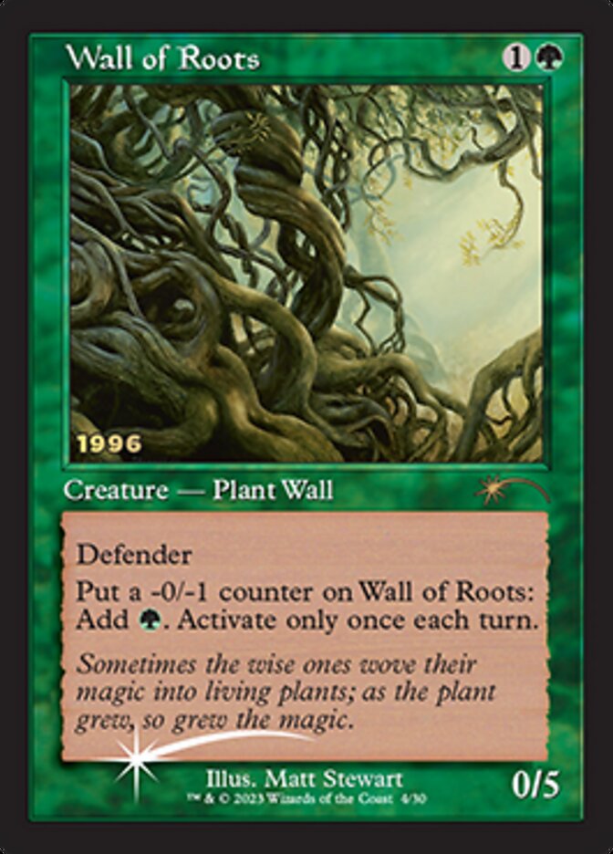 Wall of Roots [30th Anniversary Promos] | Arkham Games and Comics