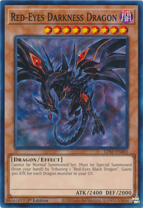 Red-Eyes Darkness Dragon [LDS1-EN003] Common | Arkham Games and Comics