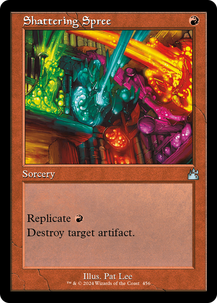 Shattering Spree (Retro Frame) [Ravnica Remastered] | Arkham Games and Comics