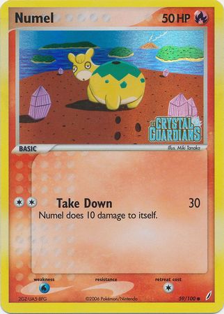 Numel (59/100) (Stamped) [EX: Crystal Guardians] | Arkham Games and Comics